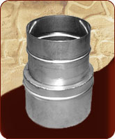 Переходник трубы из нержавеющей стали