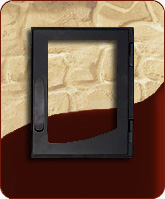 Дверцы печные ДВ285-1П МЕТА