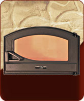 431T - Заслонка для хлебной печи,заст.,без рег.тяги размеры 410х230/180 мм, вес 12,0 кг 