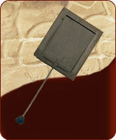 50P - Задвижка дымохода размеры 230х160 мм, вес 3,0 кг 