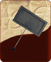 50S - Задвижка дымохода размеры 160x230 мм, вес 3,0 кг 