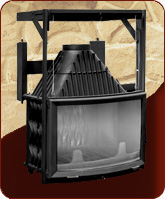 Каминные топки META ARDENNES (МЕТА АРДЕННЕС) ПАНОРАМА 800 П